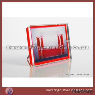 Red Megnetic Acrylic Photo Frame